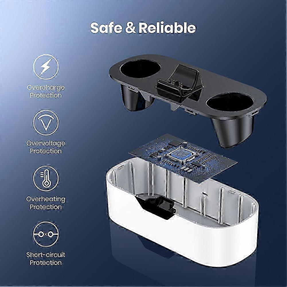 Handle Controller Charger Station Fast Single Charging Stand Dock compatible with PlayStation 5 DualSense Edge Controller