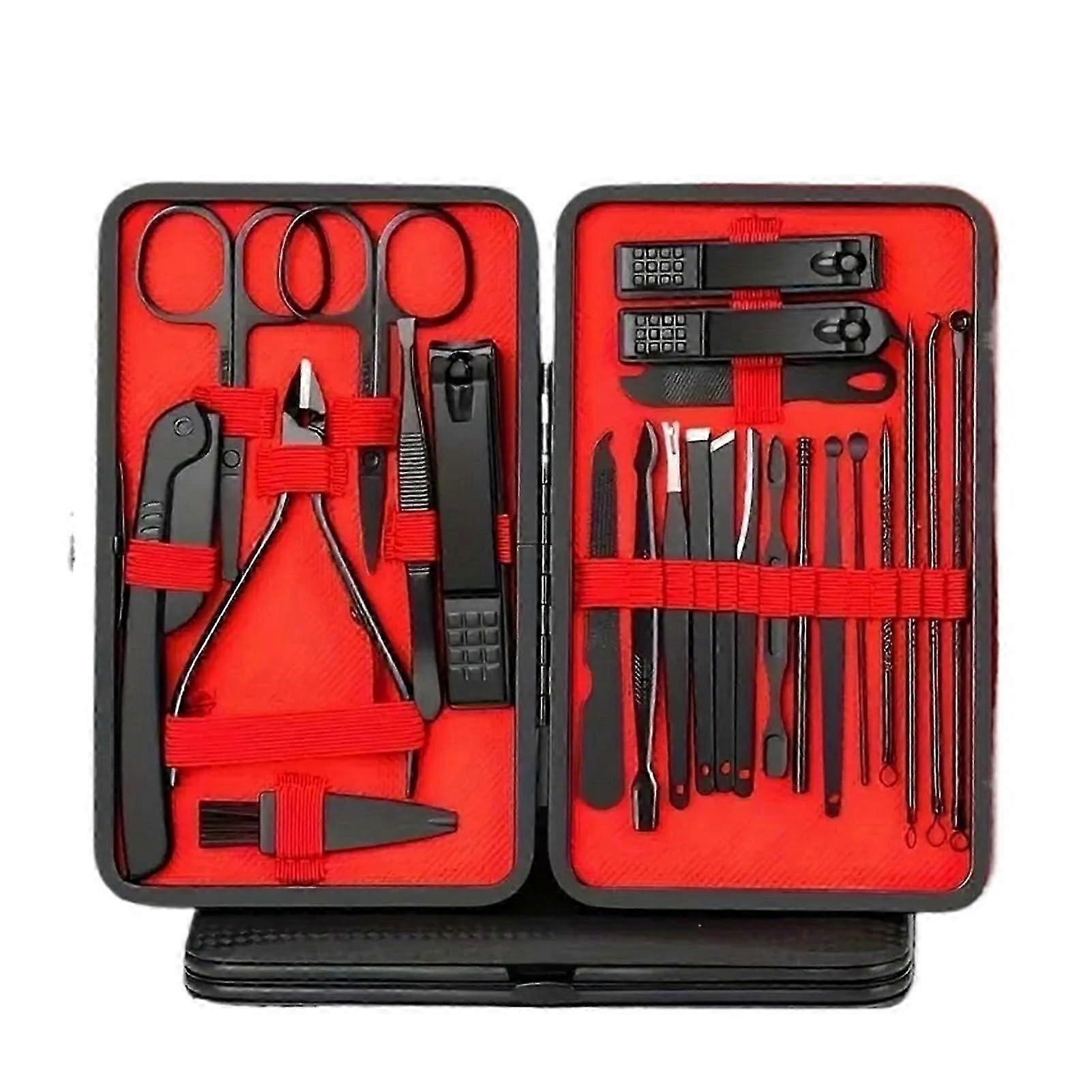 24pc Stainless Nail & Grooming Set