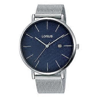 Lorus Gents 42mm Quartz Blue Dial Watch RH903LX8