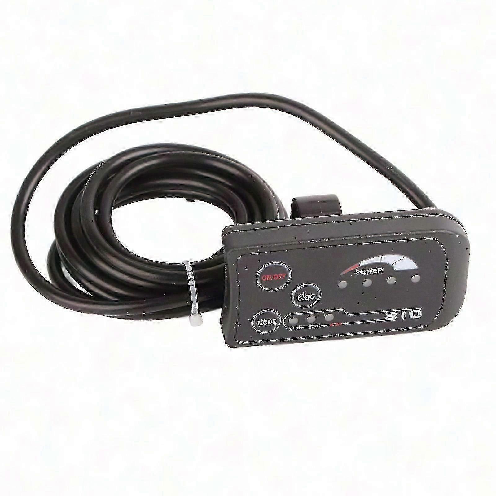 Electric Bicycle 810 with LED Display & 5-Wire Cable Control Panel