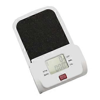 White Multifunctional LCD Display Speedometer Counter, Replacement Monitor for Gym Rowing Machine