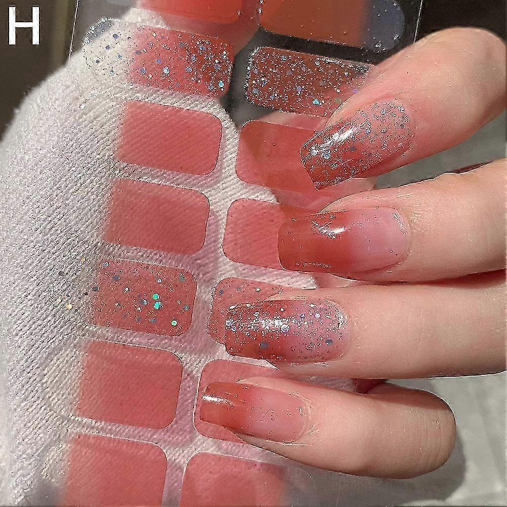 Reusable Nail Stickers 8 Colours