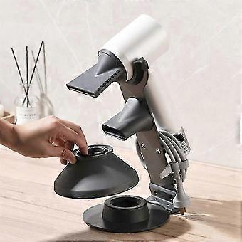 compatible with Hair Dryer Stand Vertical Bathroom Anti-Scratch Storage Shelf