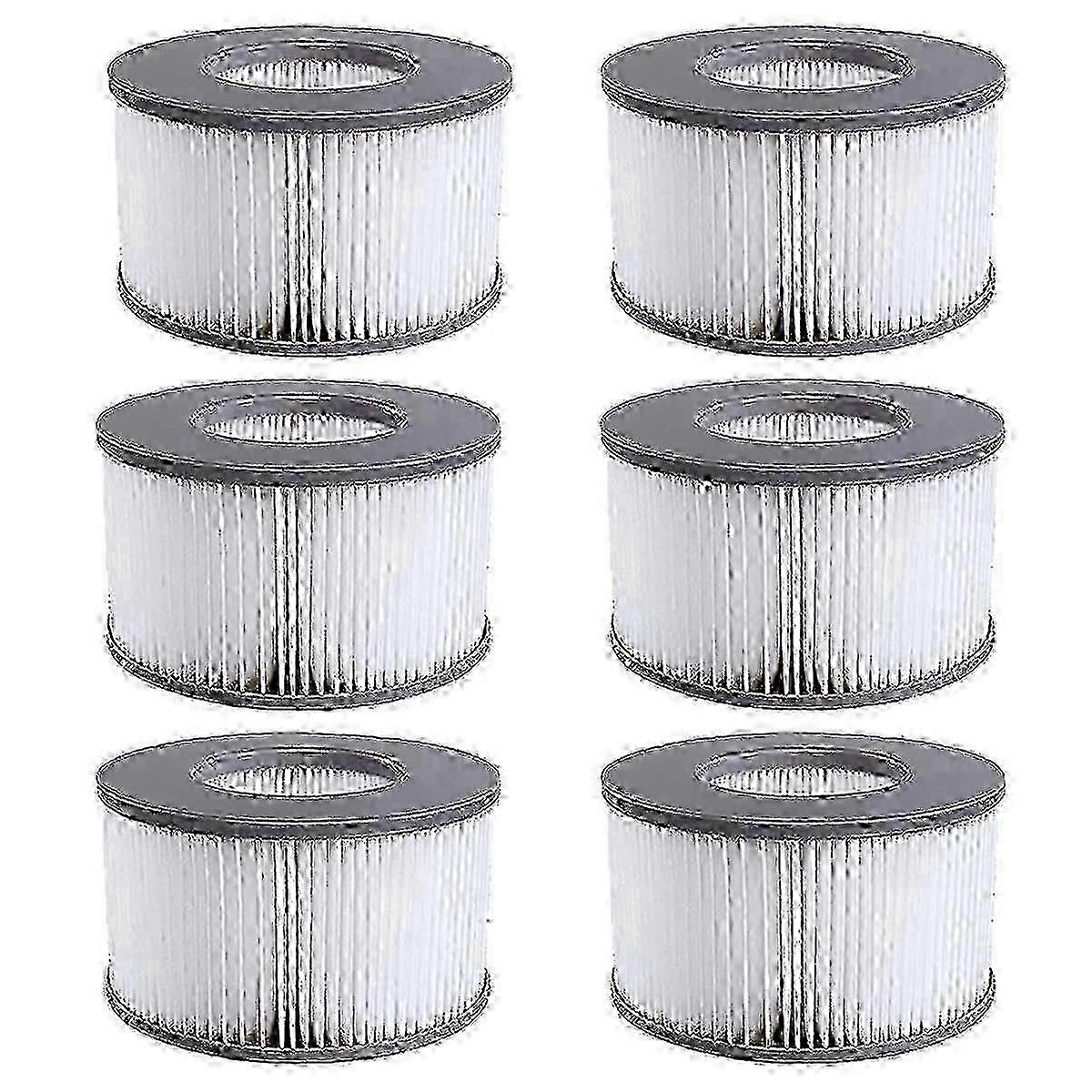 6 PCS Replacement Filter Cartridges compatible with MSpa Filters compatible with SD
