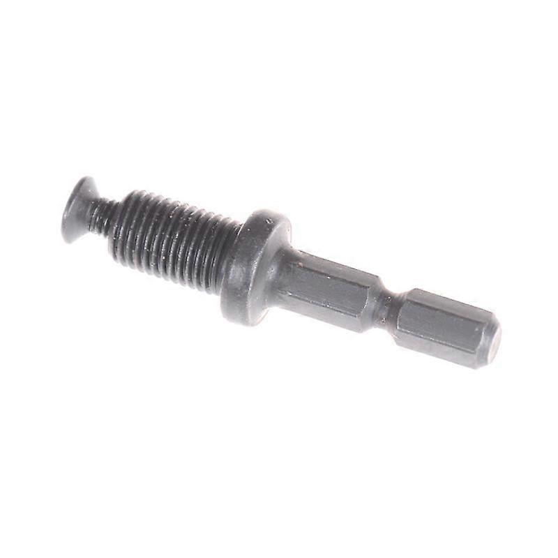 1/4" Hex Shank Keyless Drill Bit Chuck Adapter Converter Quick Change Tool