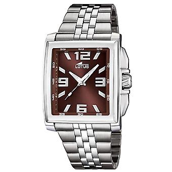 Lotus Multifunction Quartz Analog Man Watch with 15994/3 Stainless Steel Bracelet