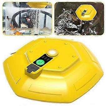 Floating Bait Bucket Aerator, Rechargeable Portable Fish Oxygen Pump for Live Bait Preservation, Pond & Aquarium 