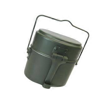 3Pcs/Set Lunch Box Aluminum Pot and Pan Mess Kit for Camping Picnic Cooking#gg