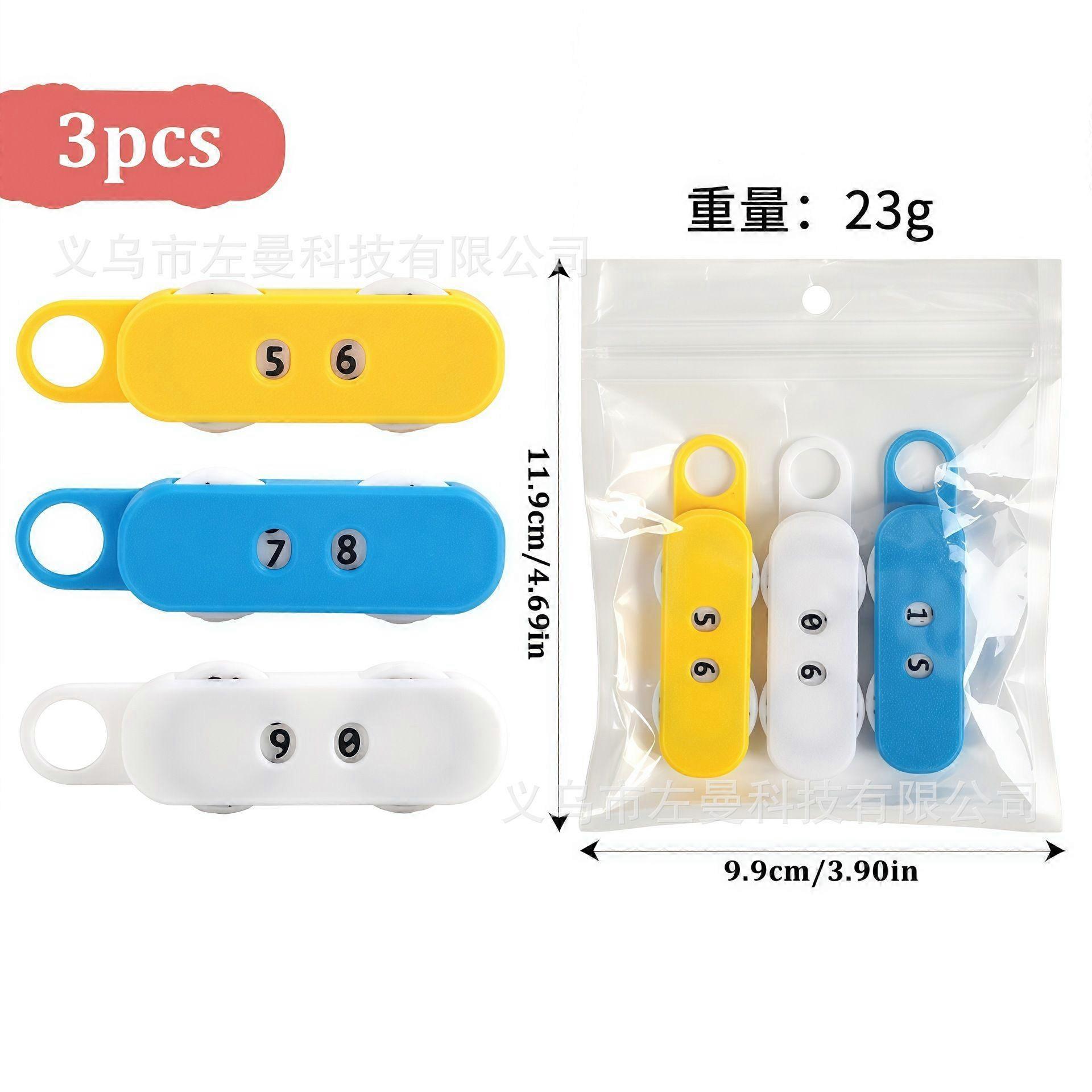 Manual Knitting Row Counters, Three Piece Set
