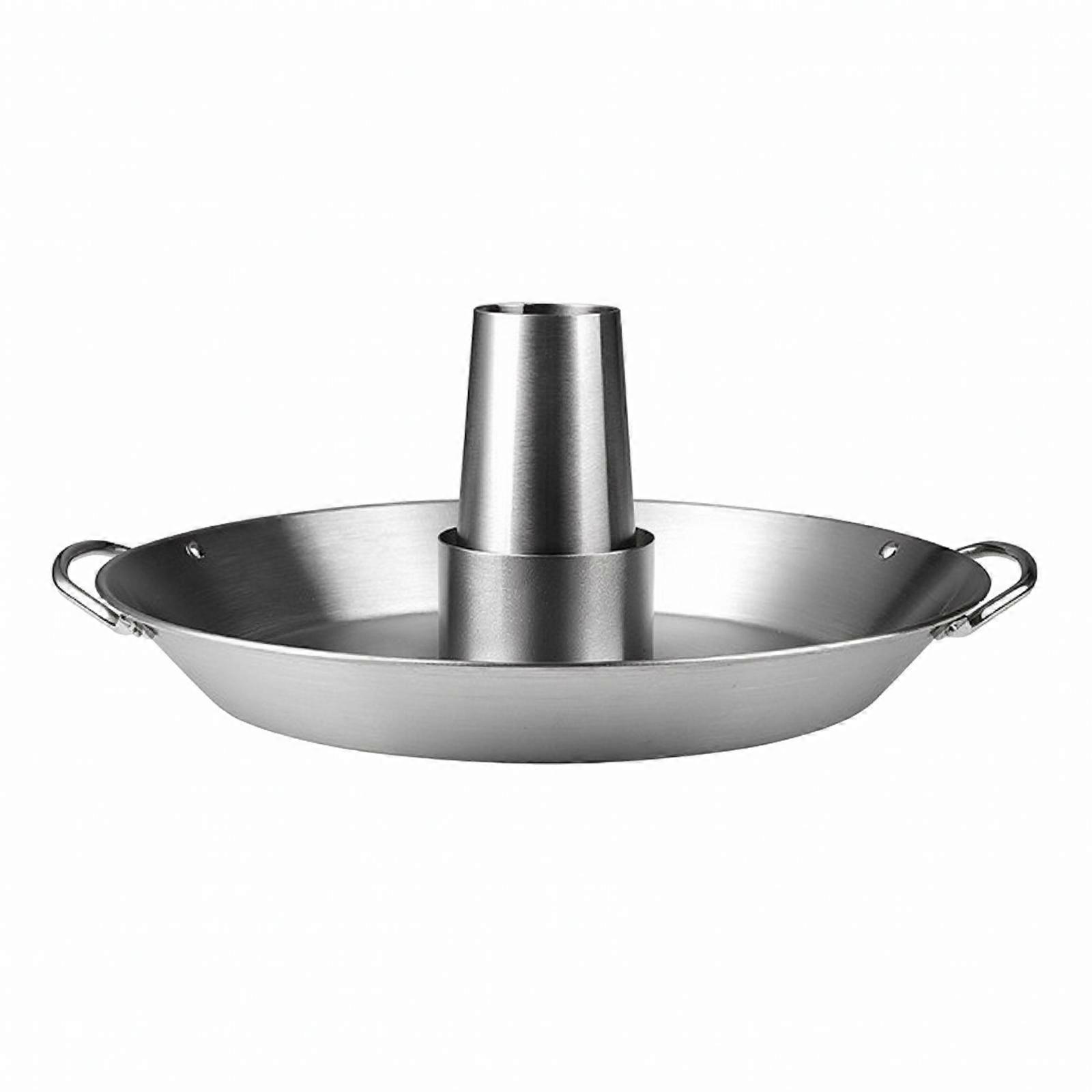 Roasting Pan with Central Insert Portable for Families