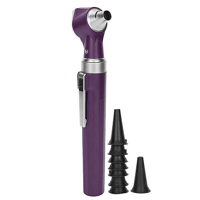 Professional Diagnostic Kit Ear Care Examination Otoscope Eardrum Endoscope Speculum With 8pcs Earmuffs Doctor Electric Otoscope