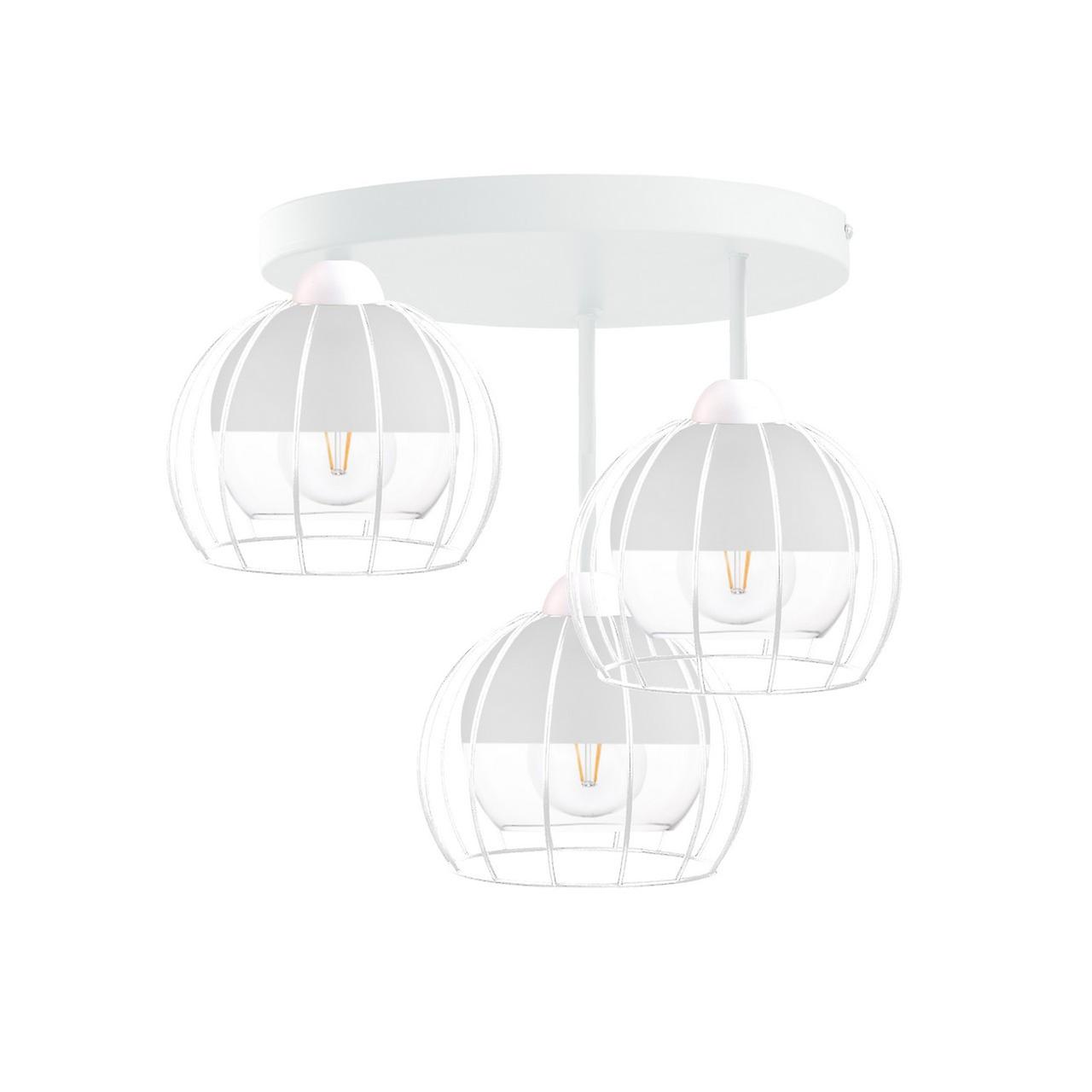 Keter Solo Semi Flush Light White, 30cm, 3x E27