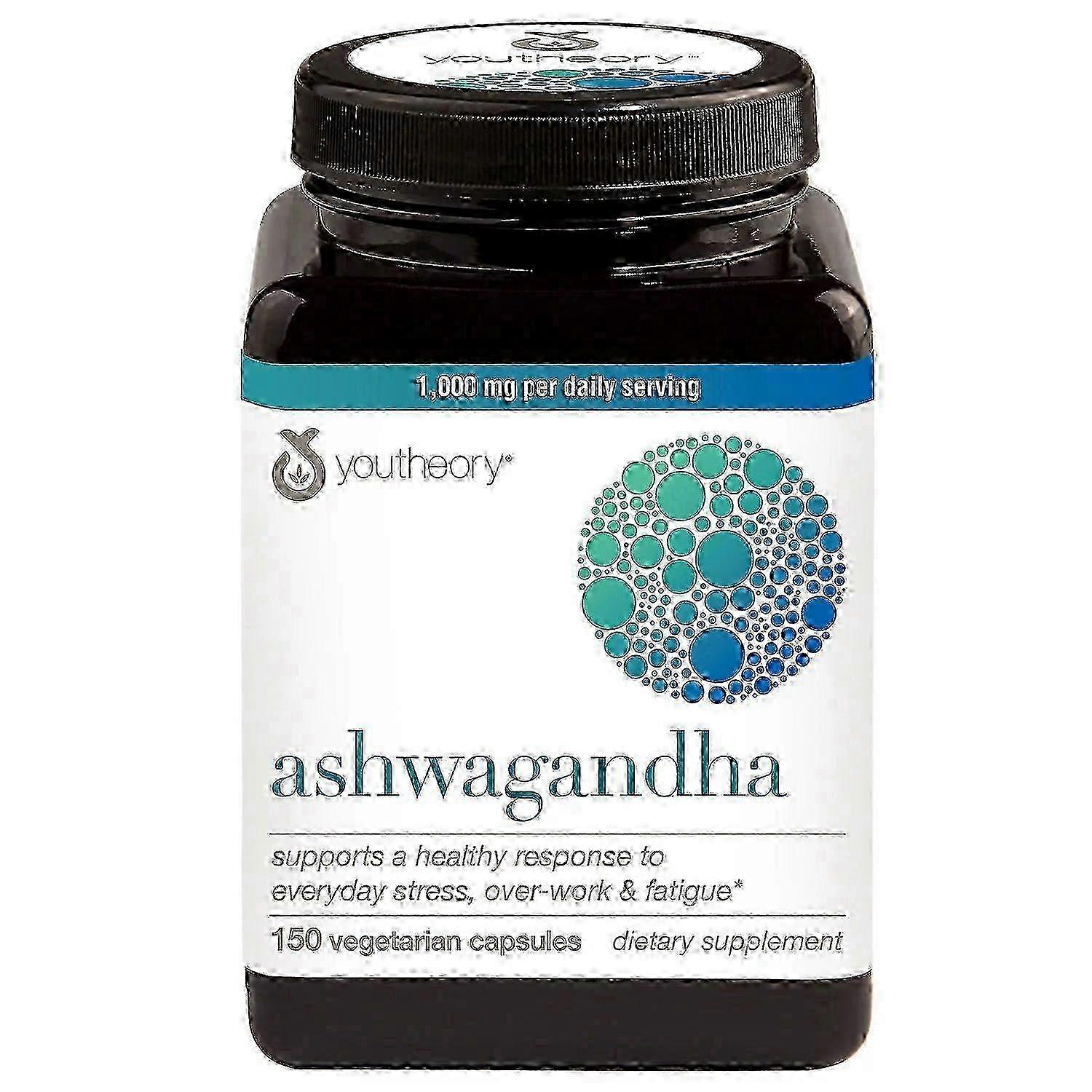 Youtheory Ashwagandha Suplementos, 150 Ea