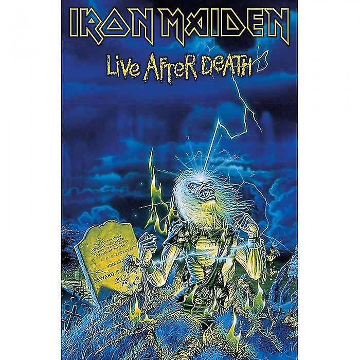 Affiche textile Iron Maiden Live After Death