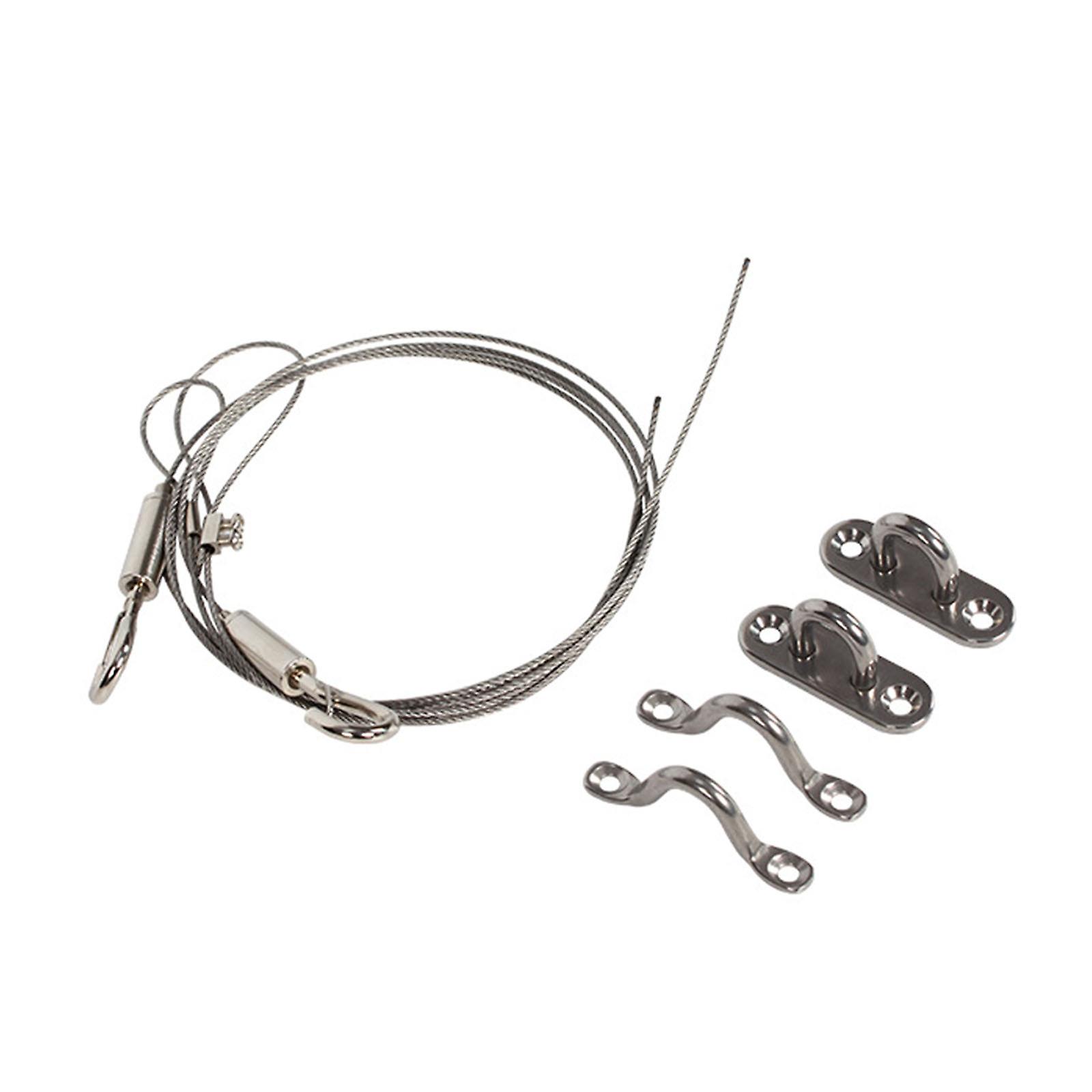 304 Stainless Steel Material Adjustable Length RV Hatchdoor Wire Pull Ropeo