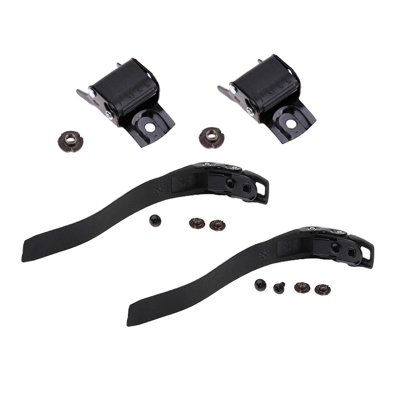 2Set Replacement Inline Roller Skate Shoes Energy Strap with Screws + Buckle