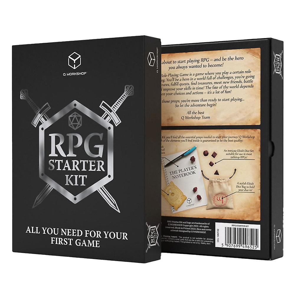 Q Workshop Highly Collectible Interactive Premium Quality RPG Starter Kit