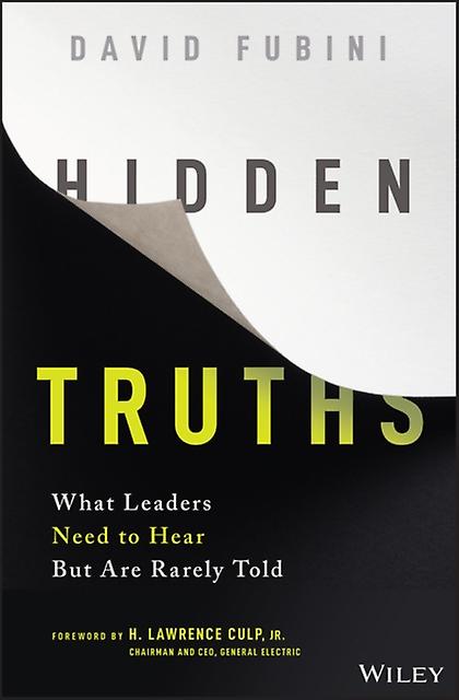Hidden Truths by David Fubini Hardback Book