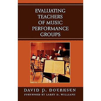 Avaliação de professores de grupos de performance musical - David Doerksen