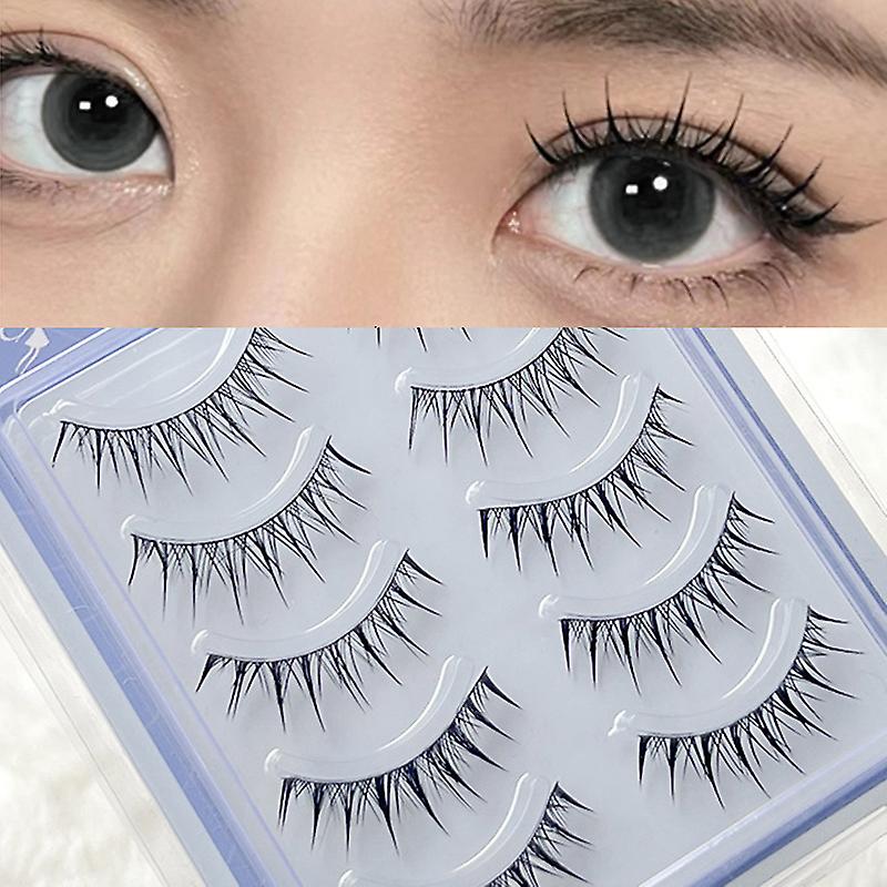 Makeup Curling False Eyelashes Waterproof Oilproof False Eyelashes