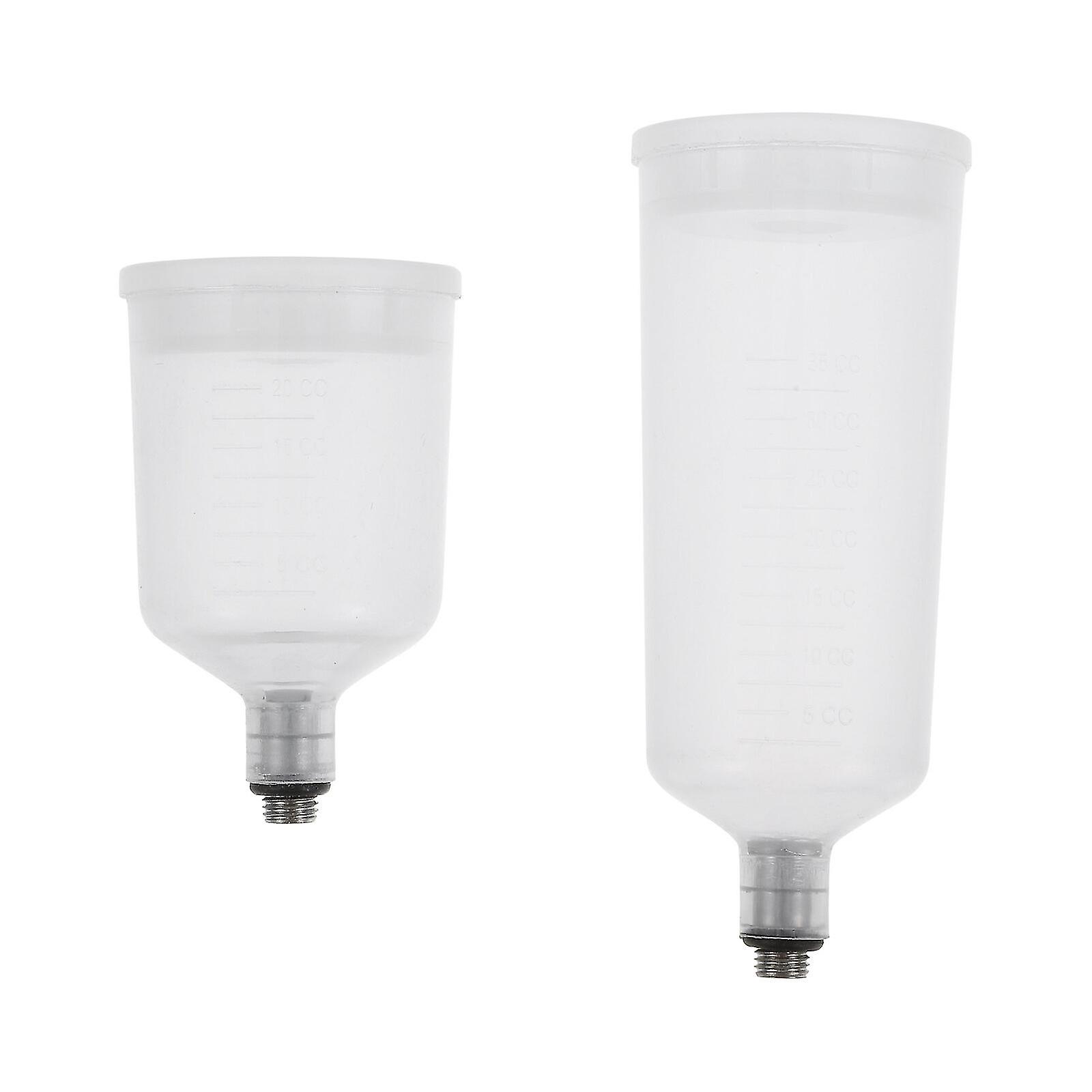 2pcs Split-type Airbrush Use Paint Container Replaceable Airbrush Pigment Cup