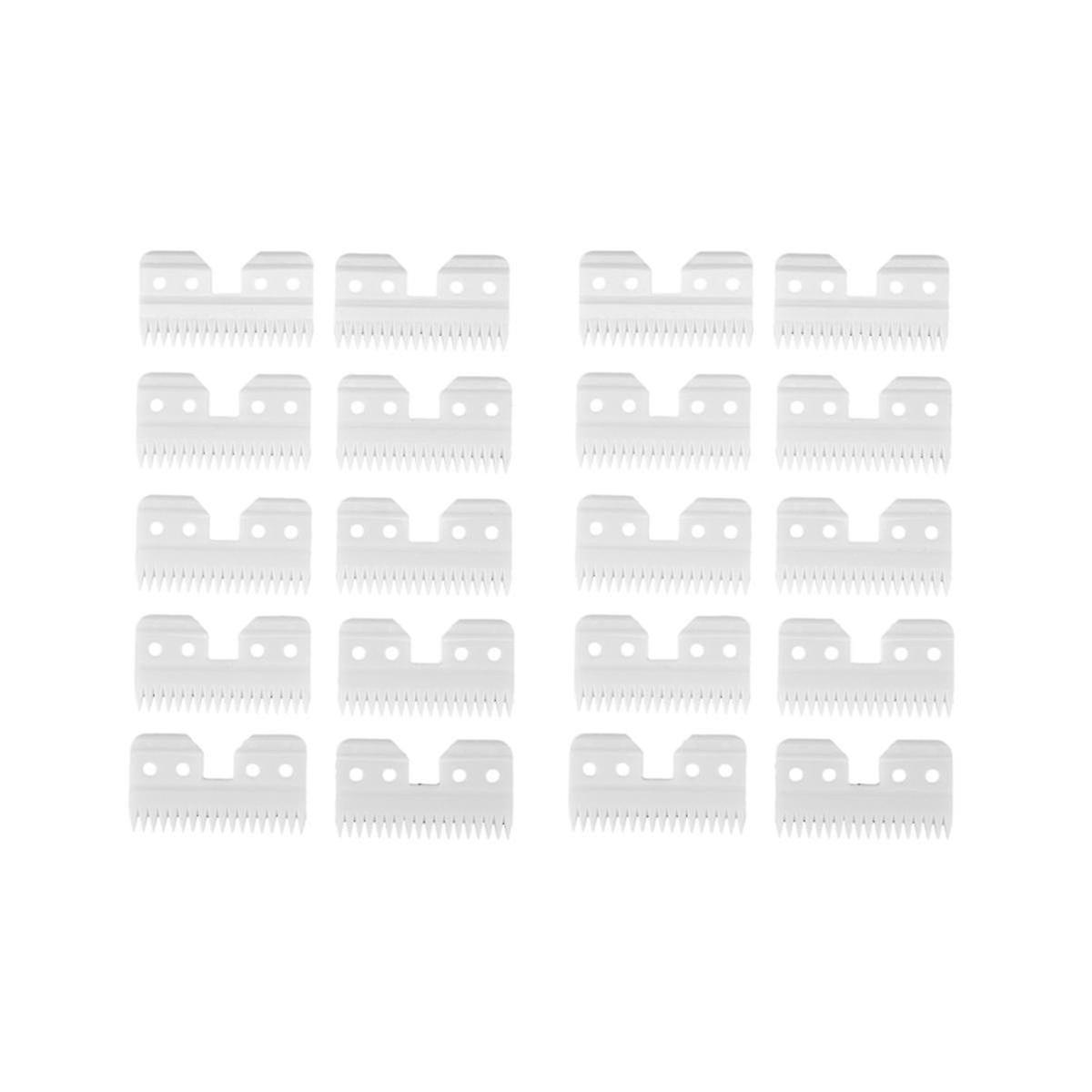 20pcs Replacement Ceramic 18 Teeth Pet Ceramic Clipper Cutting Blade For A5 Series