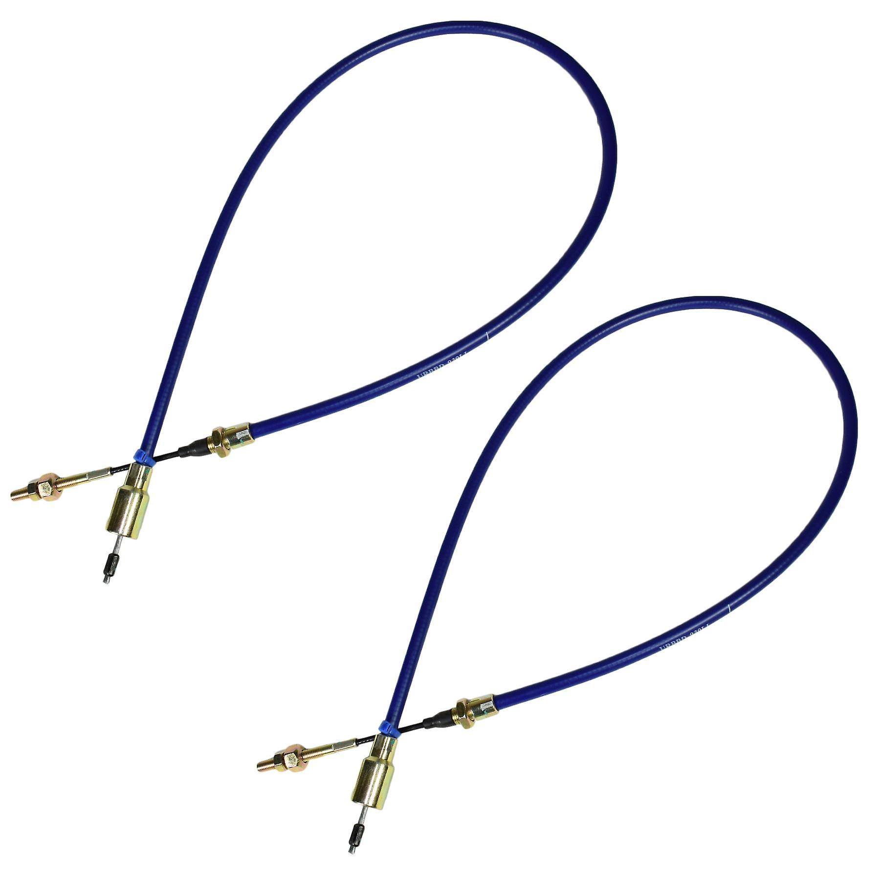 2 x Long Life Trailer Brake Cable Knott Systems for Ifor Williams Outer 730mm
