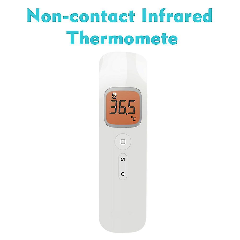 Weiß Multifunktionale berührungslose IR Infrarot Thermometer Handheld Digital LCD Stirn Temperaturmessung Haushalt Portable Temperatur Measur