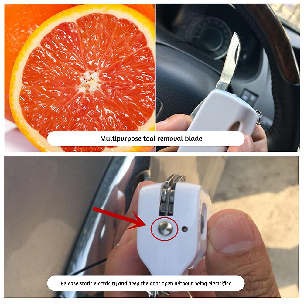 Car Window Breaker with Seatbelt Cutter Multi-Purpose Emergency Escape Tool for Auto Truck