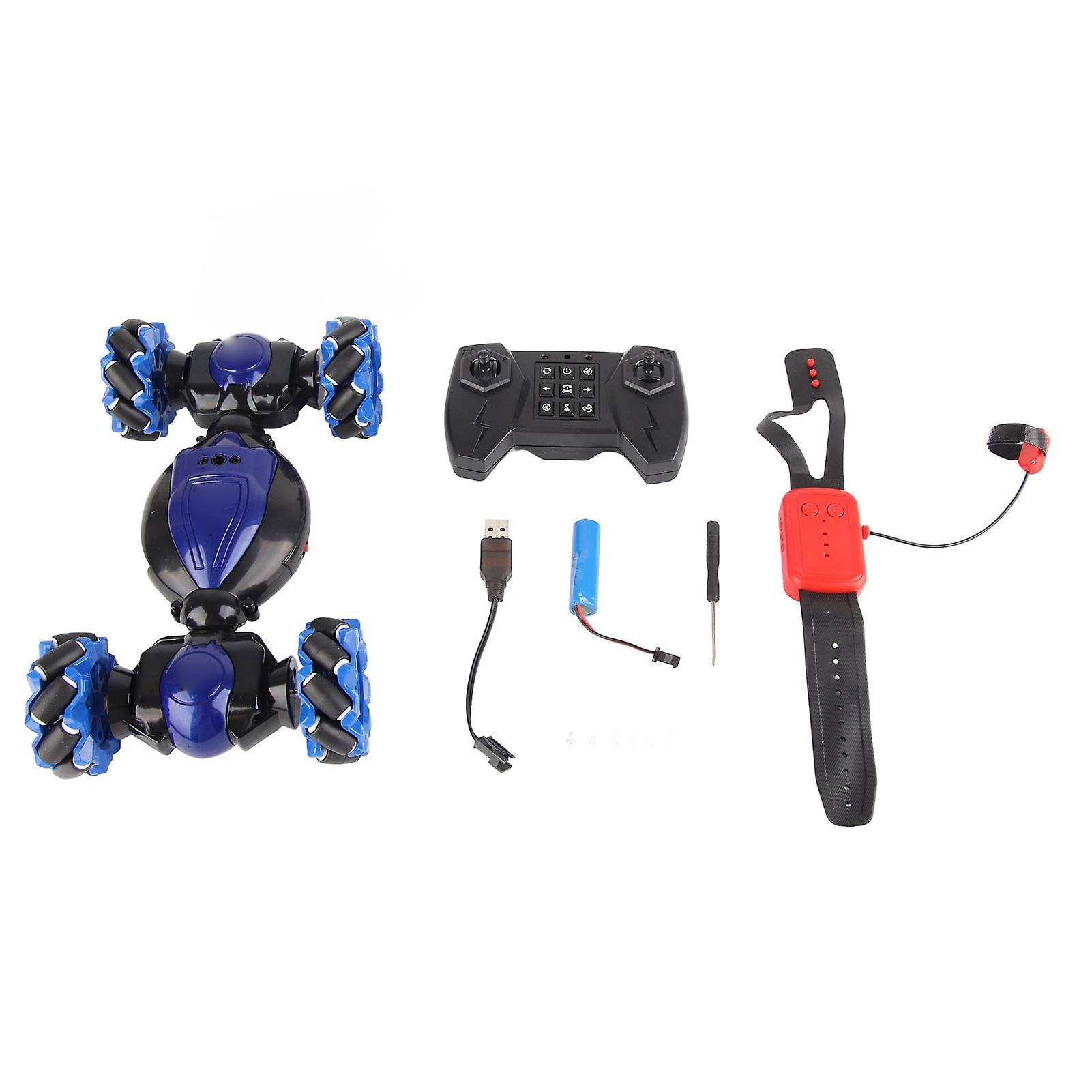 2.4G Gesture-Controlled RC Stunt Car with One-Touch Transformation for Off-Road