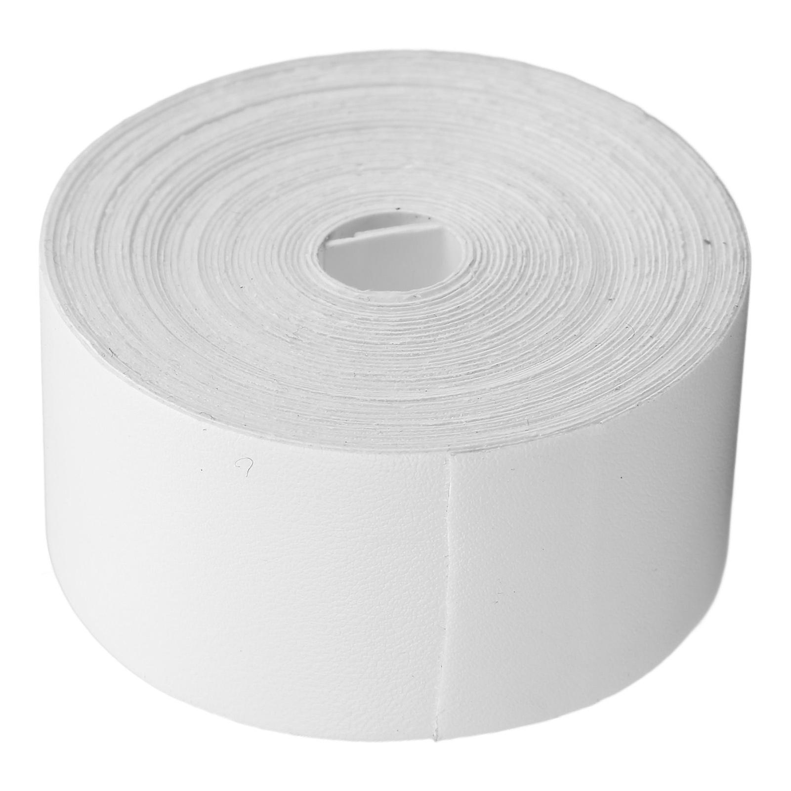 Tennis Racket Tape Racket Head Protective Tape Widened Squash Racquet Guard 5m for Sports GearWhite