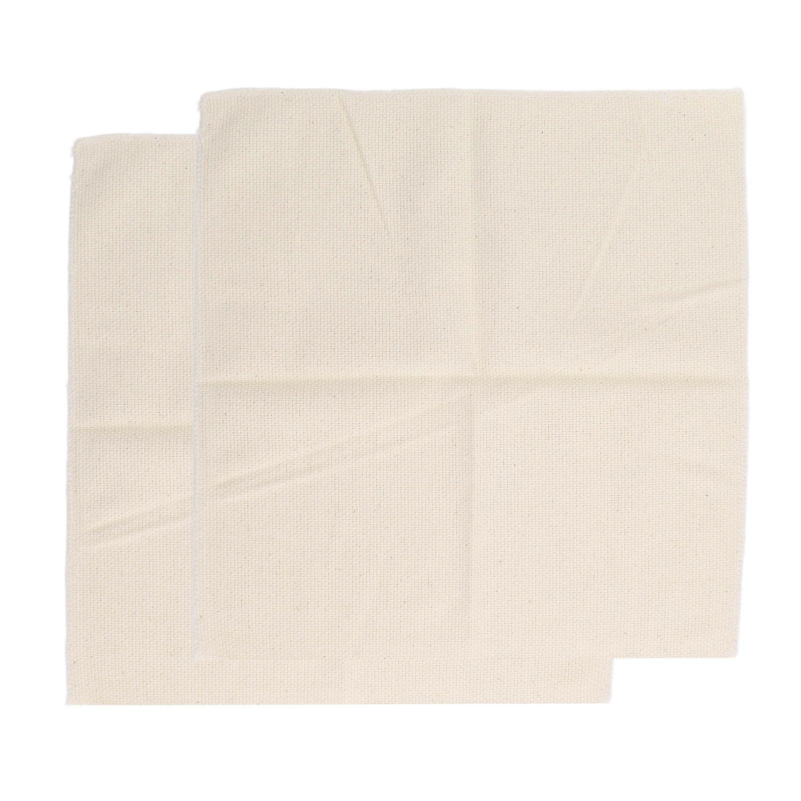 Pack of 2 large monk cloth for overlock, for tufting gun, 36 x 34.7 cm