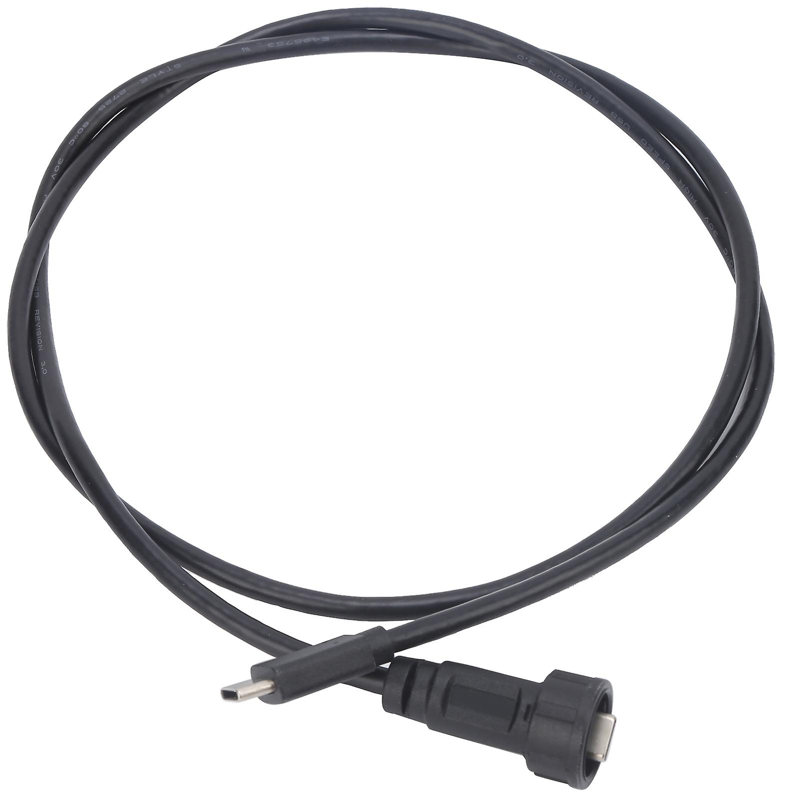 Vandtæt Type-C-stik Han Kablet Snap Lock Panel Mount Socket E10TPC-BA-M / TPC-A-M