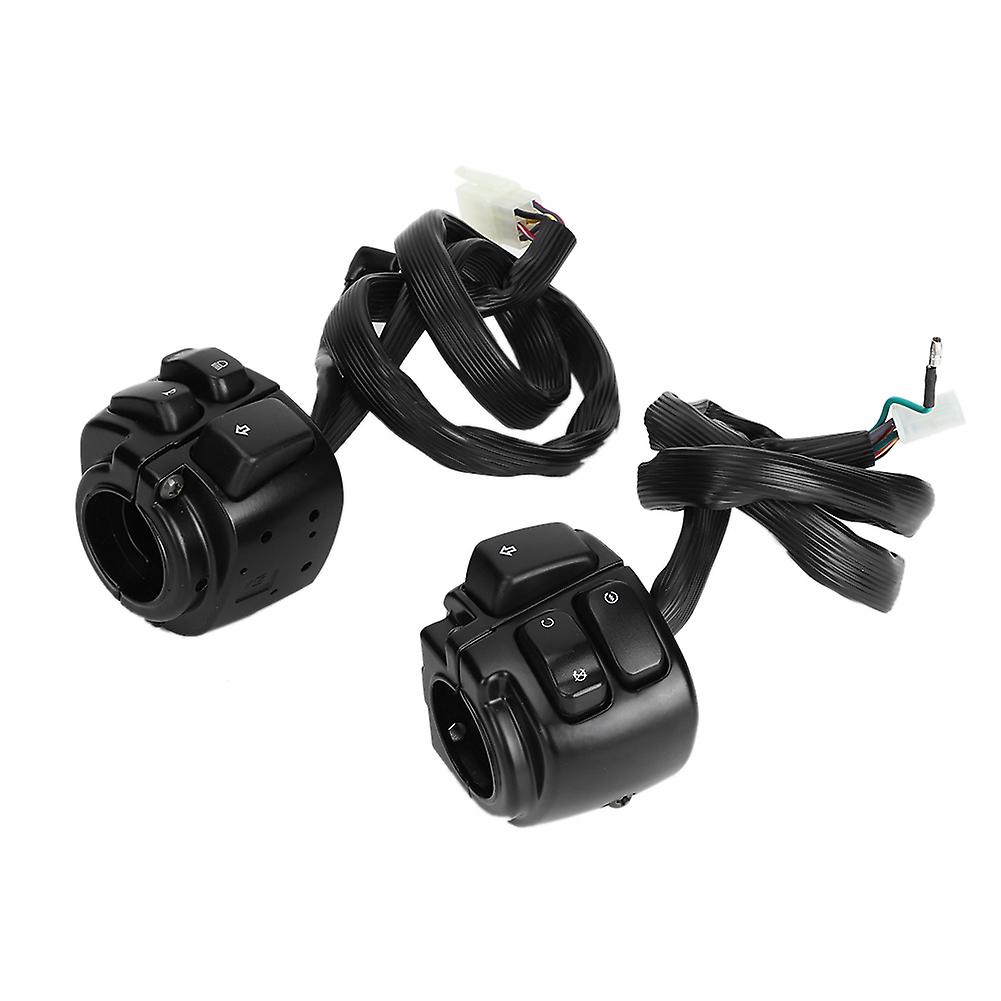 Handlebar Control,2pcs Motorcycle High Low High Low Beam Control Switch Handlebar Switch Tailored for Perfection