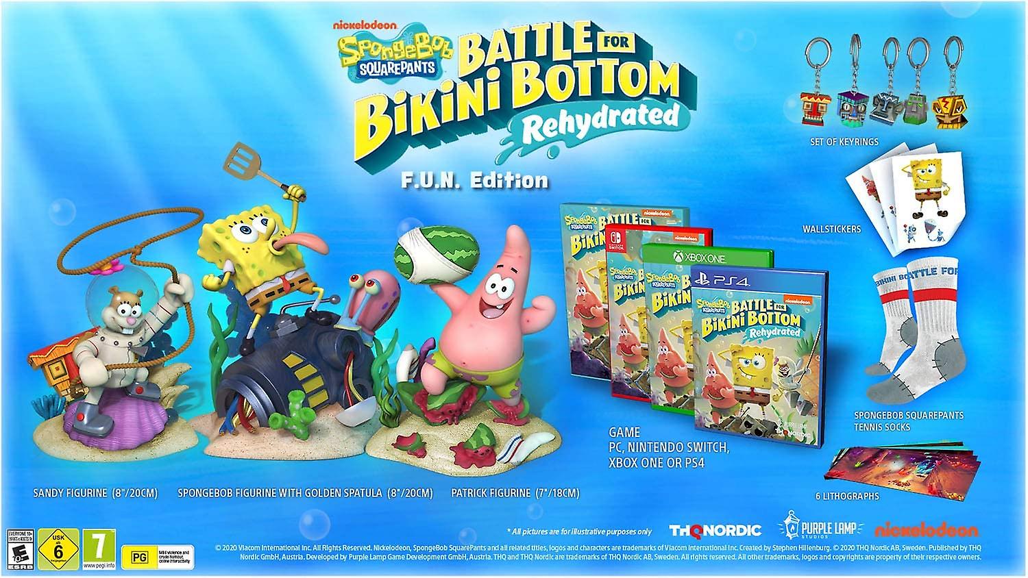 Spongebob Squarepants: Battle For Bikini Bottom - Rehydrated Playstation