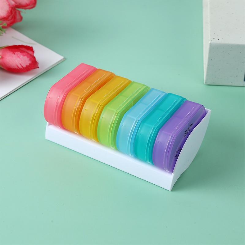 7 days in portable pill case