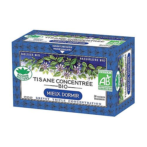 BIO Sleep Better Concentrated herbal teas 20 infusion bags