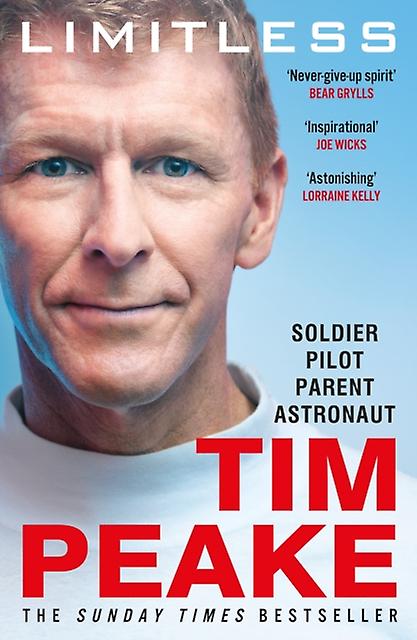 Limitless The Autobiography by Tim Peake Paperback Book