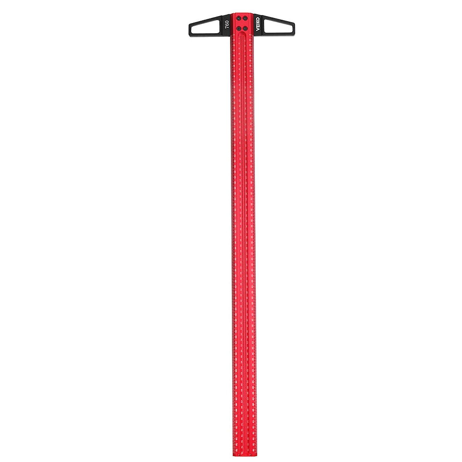Veiko Alloy Scriber Precision Woodworking Tool T-type Square Line Ruler Scribe