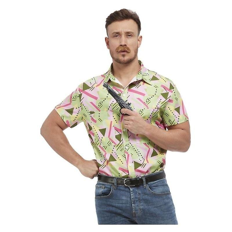 80S Graphic Print- Shirt 11953l