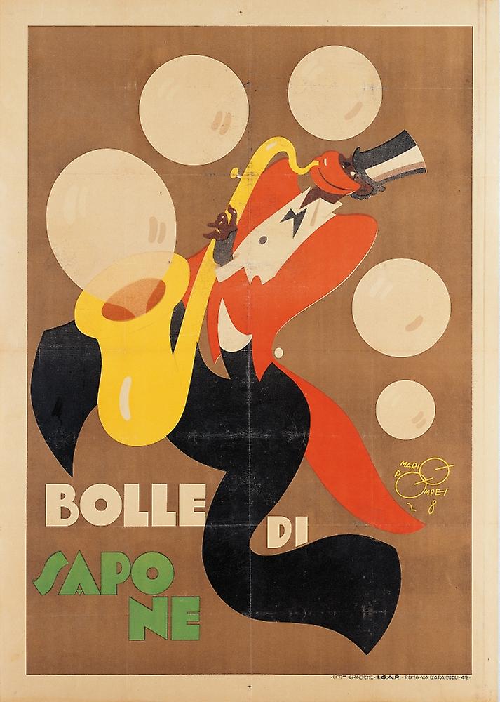 Soap Bubbles Poster