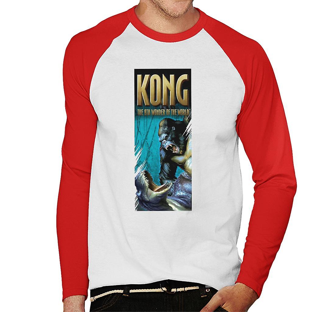 King Kong The 8th Wonder Of The World Men's Baseball Long Sleeved T-Shirt
