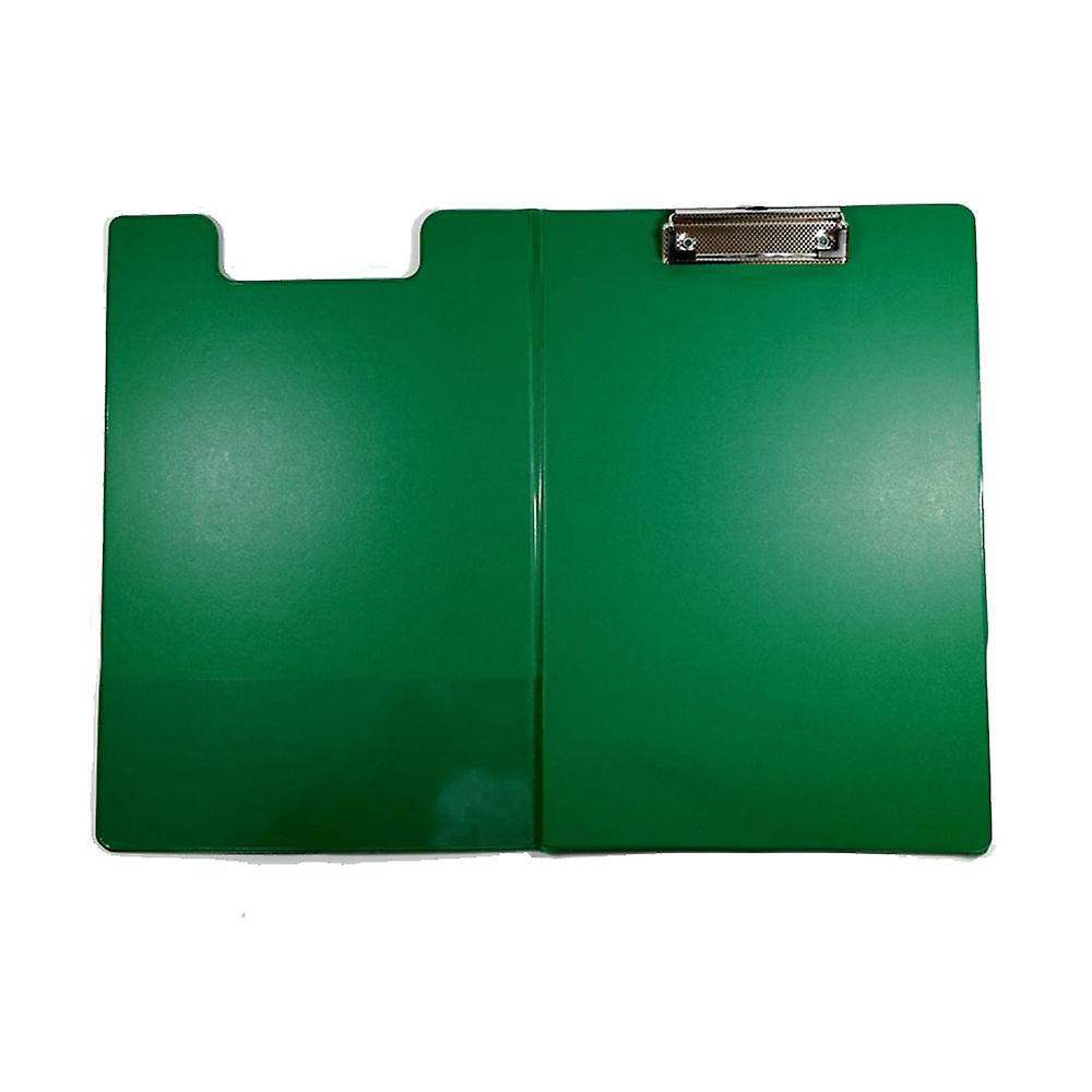 Green Gns High-Quality A4 Size Stylish Durable Clipfolder with Built-In Pocket