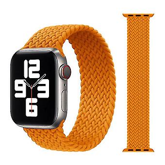 Stuff Certified® Braided Nylon Strap for iWatch 42mm / 44mm (Extra Small) - Bracelet Strap Wristband Watchband Orange