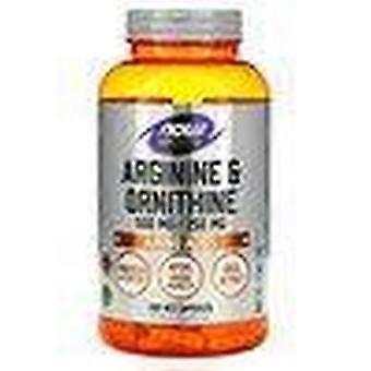Now Foods, L-Ornithine, 500mg, 120 Capsules végétaliennes, Testé en Laboratoire, Acide Aminé, Sans Gluten, Sans Soja, Végétarien