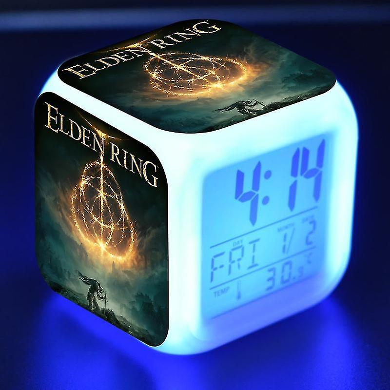 Ancient Ring, Elder Ring, Eldon Ring Led Luminous Alarm Clock-style 1