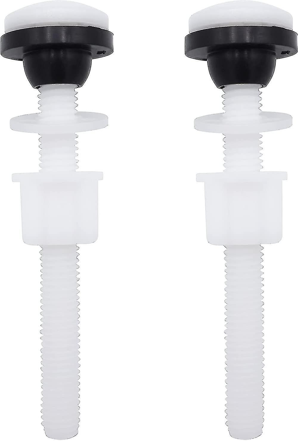 プラスチック製便座のヒンジとワッシャー付きナット