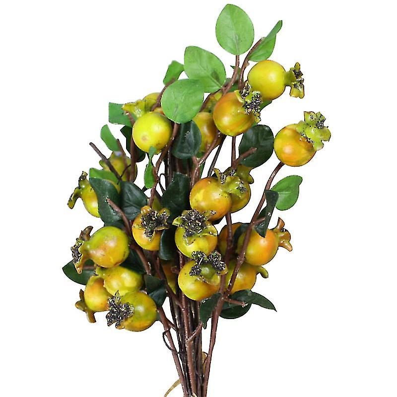 6pcs Artificial Rosehip Berries