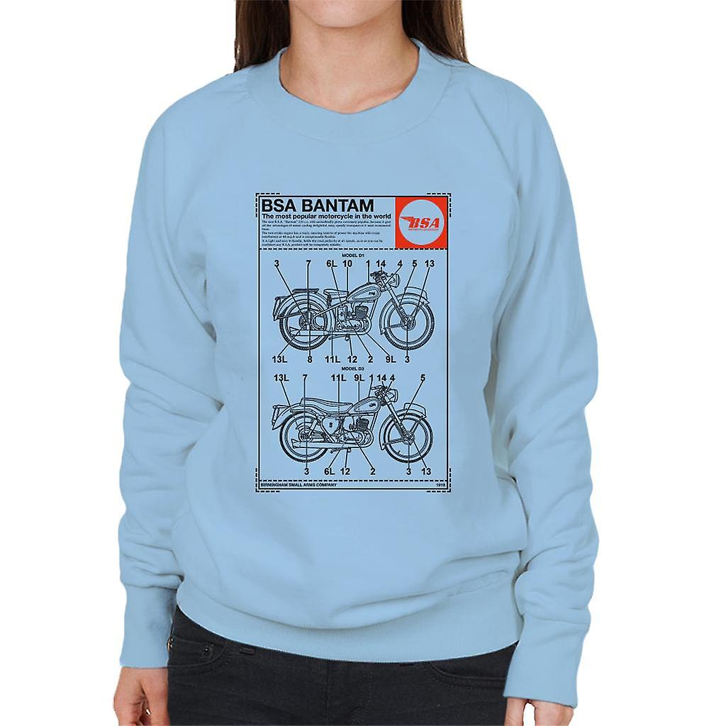 BSA Bantam Model Women's Sweatshirt