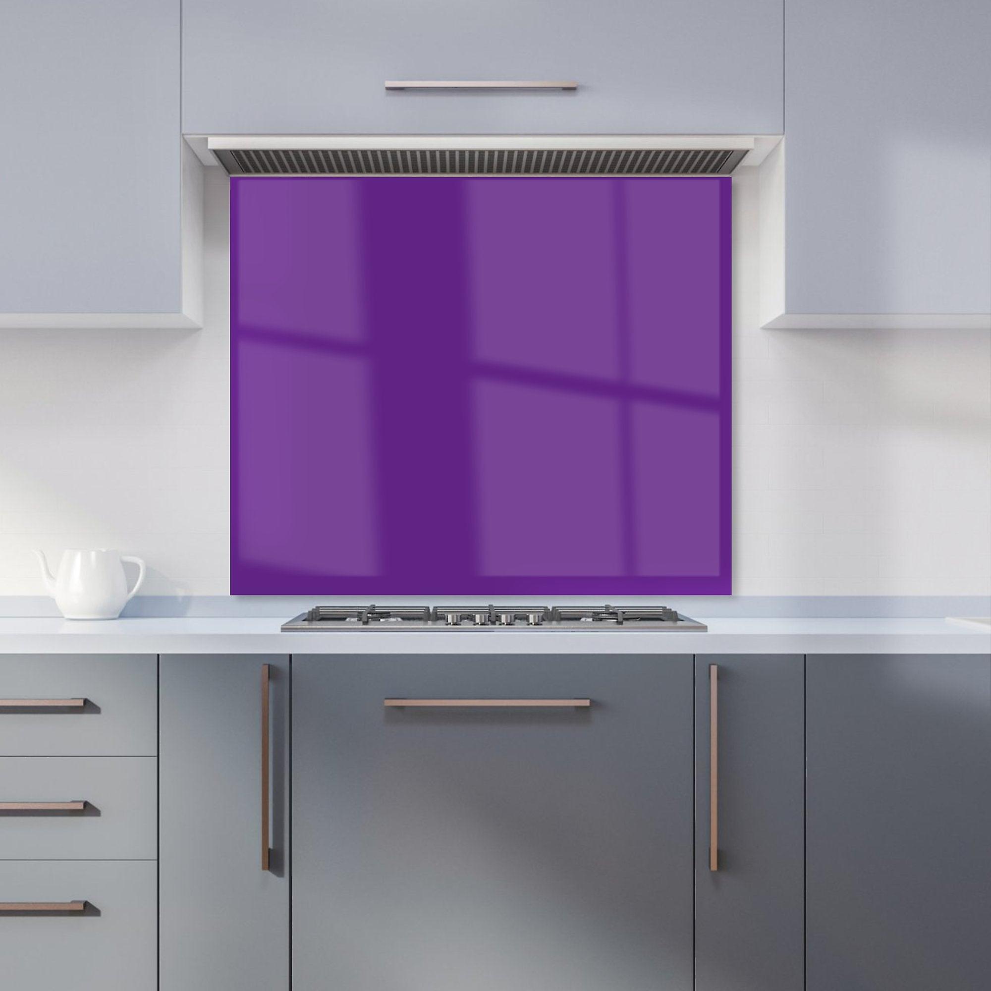 Purple Jam Kitchen Splashback